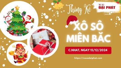 Thống Kê XSMB 15/12/2024 Chủ Nhật - Phân Tích KQ Xổ Số Miền Bắc