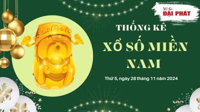 Thống Kê Xổ Số Miền Nam 28/11/2024 - Thống Kê XSMN Thứ 5