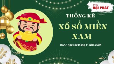 Thống Kê Xổ Số Miền Nam 30/11/2024 - Thống Kê XSMN Thứ 7