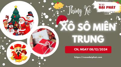 Thống Kê Xổ Số Miền Trung 08/12/2024 - Thống Kê XSMT Chủ Nhật