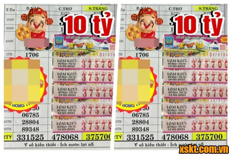 Hai người hàng xóm trúng độc đắc 10 tỷ đồng của XSKT Sóc Trăng