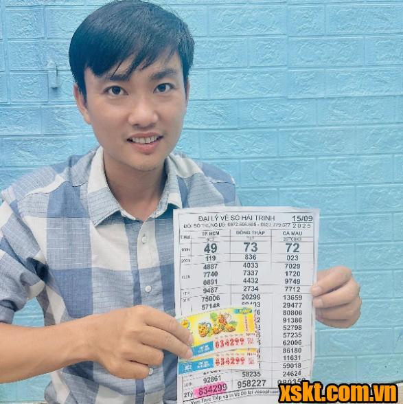 Xổ số TP HCM: Khách hàng Đồng Nai trúng độc đắc 4 tỷ, mua đất làm rẫy