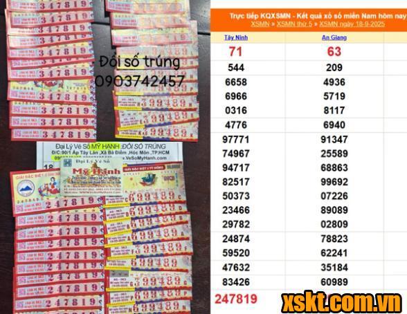 XS Tây Ninh: Mua 10 vé số tặng hàng xóm 2 tờ, cả 10 tờ đều trúng độc đắc