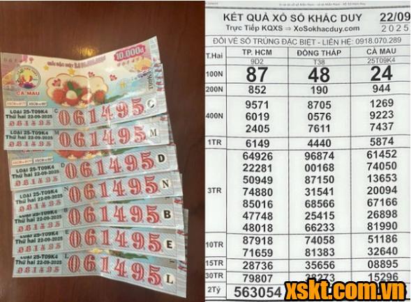 XS Cà Mau: Đại lý mang tiền mặt đến nhà đổi thưởng cho khách hàng Vĩnh Long trúng độc đắc 14 tỉ