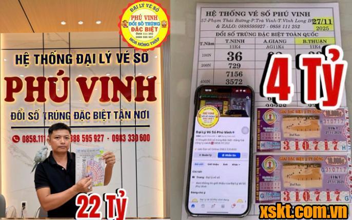 Vừa bỏ túi 6 tỉ của XSKT Bình Thuận, người đàn ông lại đổi thưởng 2 vé số trúng độc đắc
