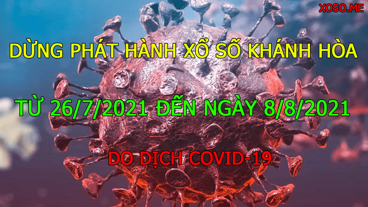 Dừng phát hành xổ số Khánh Hòa do dịch Covid-19