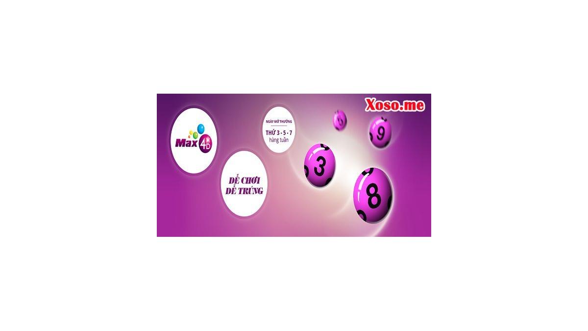 Xổ số Vietlott Max4D quay số mở thưởng khi nào?