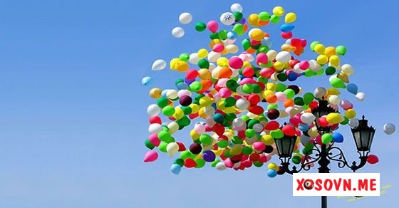 Mơ thấy bóng bay là sắp được dự sự kiện 